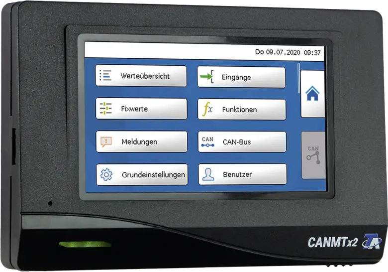 TA Display CAN-MTX2-BK-CO2