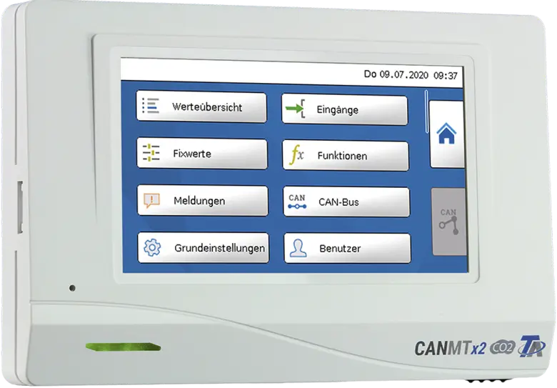 TA Display CAN-MTX2-WS-CO2