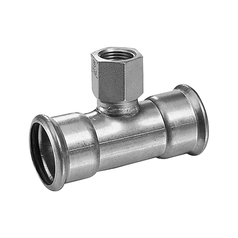 C-Stahl M T-Stück Innengewinde (M-IG-M)