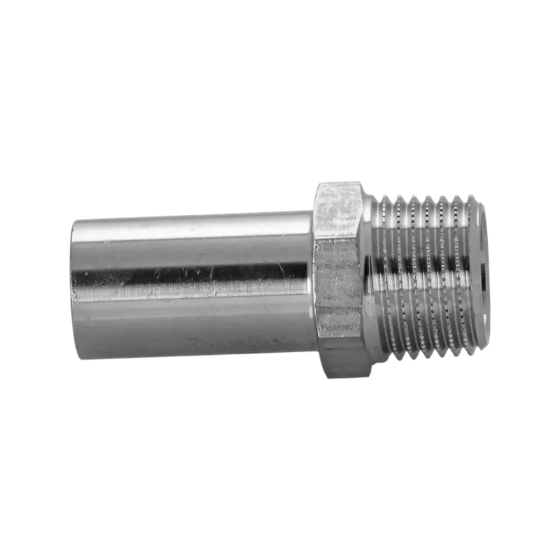 C-Stahl M Übergang mit Aussengewinde (A/AG)