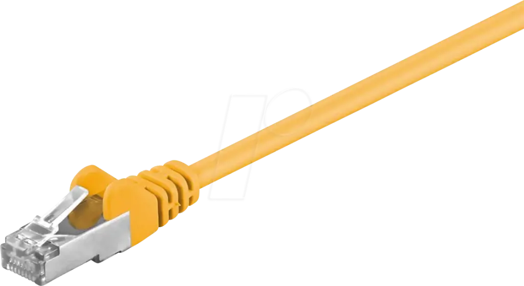 Patchkabel Cat.5e F/UTP gelb