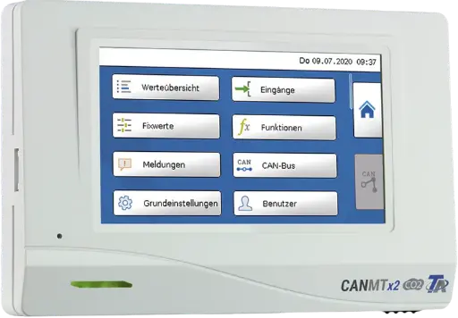 TA Display CAN-MTX2-WS-CO2