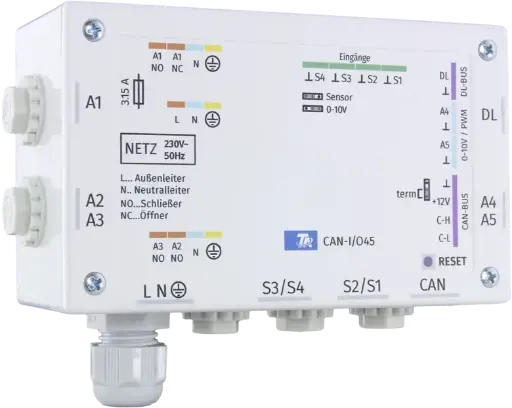 TA Regler Erweiterung CAN-I/O45
