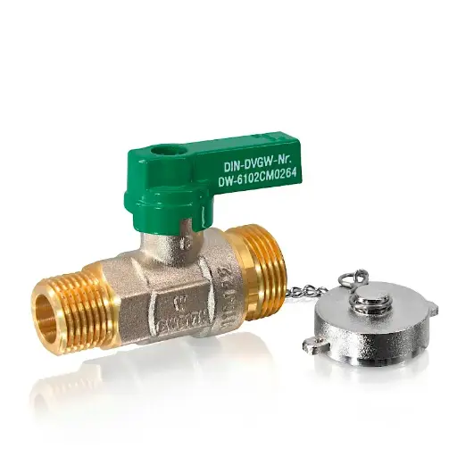 WESA DVGW F+E Hahn AG/AG ½/¾"