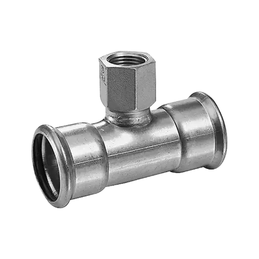 C-Stahl M T-Stück Innengewinde (M-IG-M)